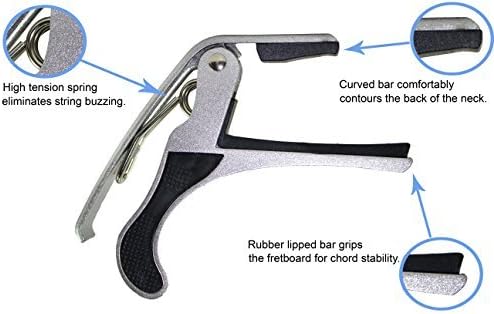 DigiTrade Music Guitar Capo with Picks