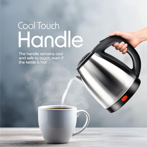 Image of Cellecor Electric CEK15 QUICKBOIL Auto-Shut Off Electric Kettle (1.5 L, Black)