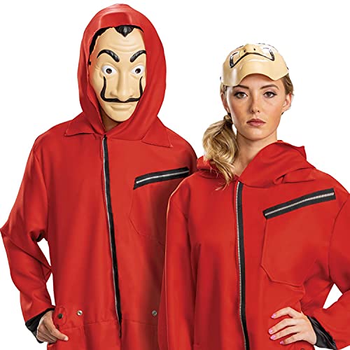 Party Propz® V for Vendetta Comic Face Mask Anonymous Guy Fawkes, White