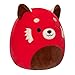 Squishmallows 8-Inch Cici Winking Red Panda - Little Ultrasoft Official Kelly Toy Plush