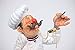 The Cook Special Edition Forchino Chef Figurine – Funny Italian Chef Kitchen Decor Statue – Hand Painted Restaurant Cook Sculpture – Kitchen Counter Decoration – 16.1 Inch