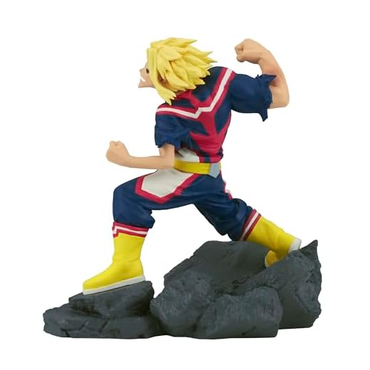 Banpresto All Might My Hero Academia Actionfigur - Combination Battle 9 cm BP89096P, Mehrfarbig, Sammlerfigur, ideal für Anime-Fans