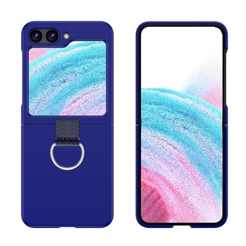 Coque Samsung Z Flip 4 avec anneau silicone antichoc