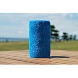 畜産用 バンテージ (10cm X 4.5m 12個×24ケース 全１４４個 各色 (水色)