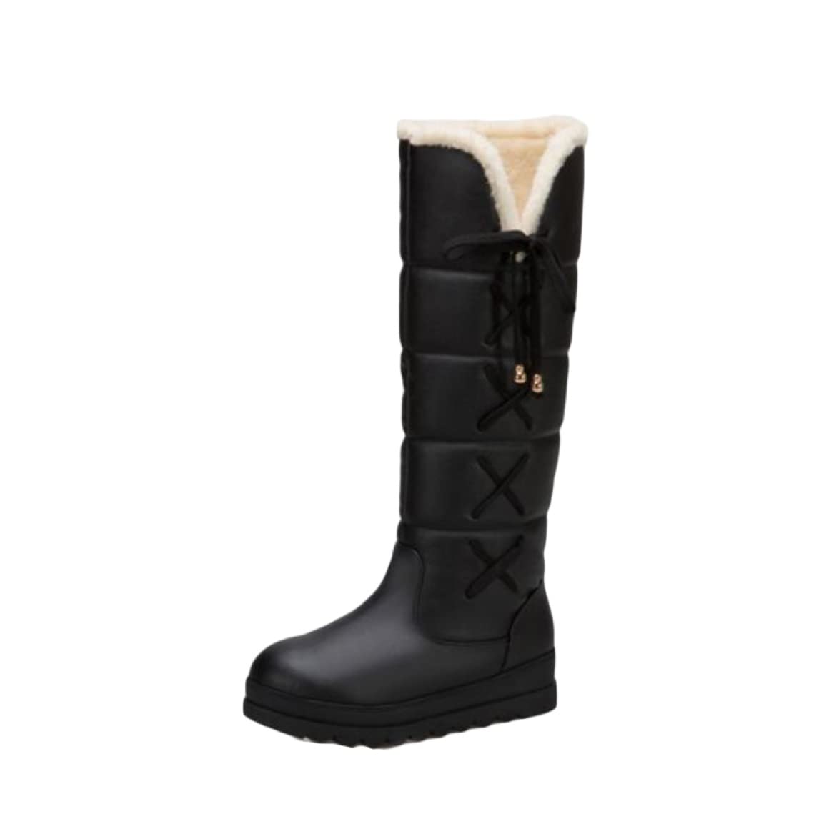 Amazon | [JZOBLN] スノーブーツ レディース おしゃれ 防水 22.0