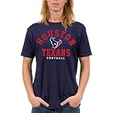 Junk Food NFL - Houston Texans Classic Team Logo Adult SS T-Shirt Blue