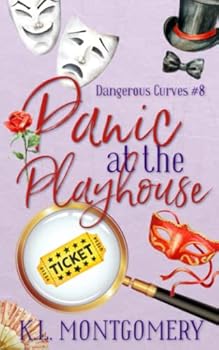 Paperback Panic at the Playhouse: A Cozy Christian Mystery (Dangerous Curves) Book