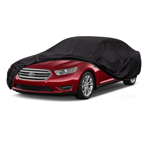 Image of 6 Layer Car Cover Universal Fit for Dodge Charger Challenger, Chevy Nova, Pontiac Firebird /Trans Am, Ford Taurus, etc. Fits Coupe /Sedan up to 202 Inch