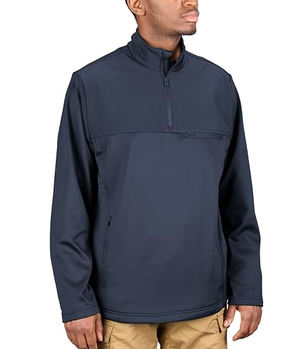 Image of Propper Kinetic Quarter Zip Pullover Fleece Sweatshirt Lined Long Sleeve Performance Synthetic for Tactical Outdoors and Work