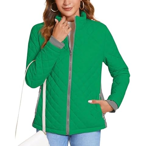 Bestbee Women's Quilted Jacket Cover