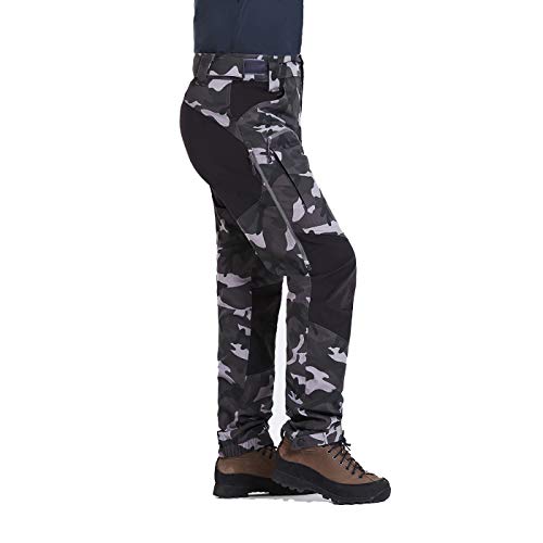 image for ZOOMHILL Mens Pro Hiking Stretch Pants Cargo Trouser Water-Resistant T