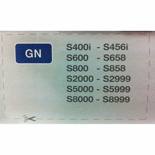 Image of Miele Original GN AirClean 3D Efficiency Vacuum Cleaner Bags for Miele Classic C1, Complete C2 /C3, and S2 /S5 /S8 Vacuum Cleaners, Pack of 4 Dust Bags and 2 Filters - 10123210