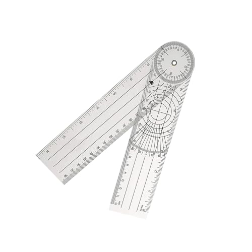 Goniómetro rotatorio de PVC para medición ortopédica miniatura 1