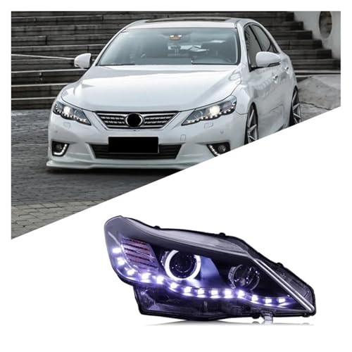 Faros LED Toyota Reiz 2010-2013 con luces antiniebla y freno 6