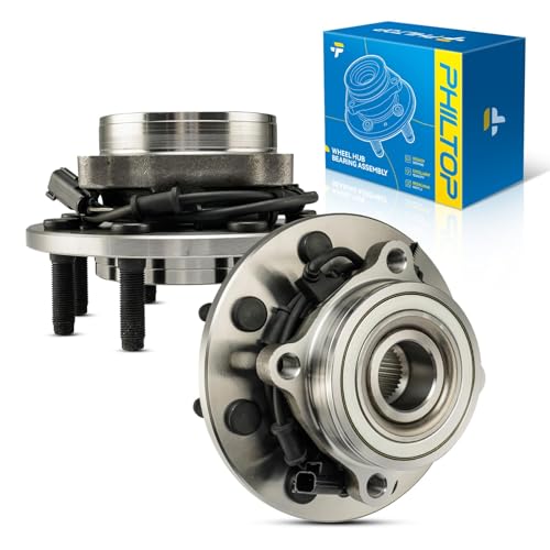Image of PHILTOP 515061 4WD 2 x Front Wheel Bearing Hub Assembly for Dodge Ram 2500