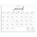 2020 Farmhouse Script Calligraphy Monthly Desk Blotter Calendar