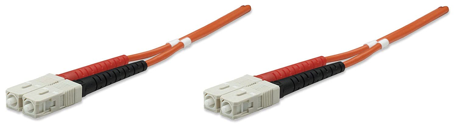 Intellinet 470049 câble de fibre optique 10 m SC OM2 Orange