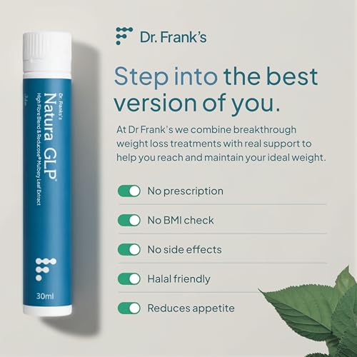 Dr Frank’S Natura Glp Natural Weight Loss Supplements | 60 Tablets + Drink Mix | Plant-Based GLP-1 Support Supplement | GLP1 Appetite Suppressants For Men & Women | Yerba Mate, Euglena, Reducose - 2