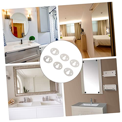Image of DOITOOL Sets Oval Keyhole Brackets for Picture Frames Shelf Hanging Tools Easy Install Pcs