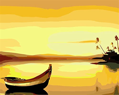 Peinture à strass cristal coucher du soleil, cadeau amusant