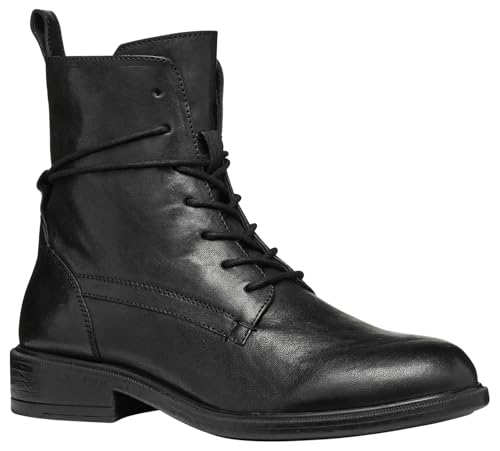 Geox Bottines D Catria D pour femme, Noir, 38 EU