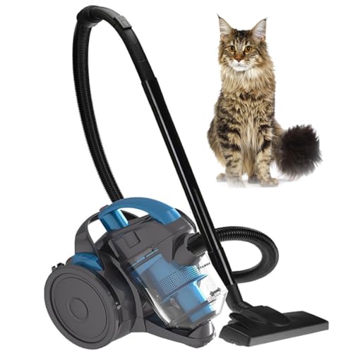 RJJWXSMGS Powerful Bagless Cylinder Vacuum Cleaner,Compact and Portable,Easy Empty Dust Container,Multi-Surface Cleaning,1.5 Litre Capacity,for Floor/Ceiling