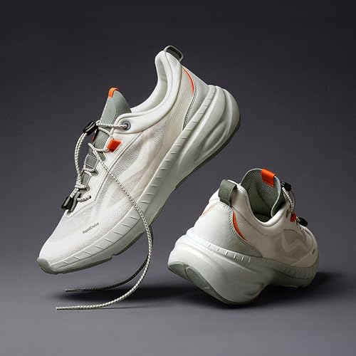 Image of Neeman's Begin Walk Plush Sneakers for Men | Lightweight Breathable Walking Shoes with Cushioned Sole, Stretch Fit Upper & Rubber Grip | Comfortable Lace Up Shoes for Daily Walking