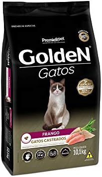 A Importância da Ração Específica para Gatos Castrados: Garantindo a Saúde ao Longo da Vida 2 Premier Pet Ração Golden Para Gatos Adultos Castrados - 10 1Kg - ...