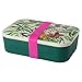 Produktbild BIOZOYG Nachhaltige Lunchbox Erwachsene Bento Box Bambus Brotbox spülmaschinenfest I Robuste Vesperbox BPA frei Brotdose Bambus Brotzeitbox I Vesperdose Brotzeitdose Motiv Giraffe 19x13x6,5cm 900ml
