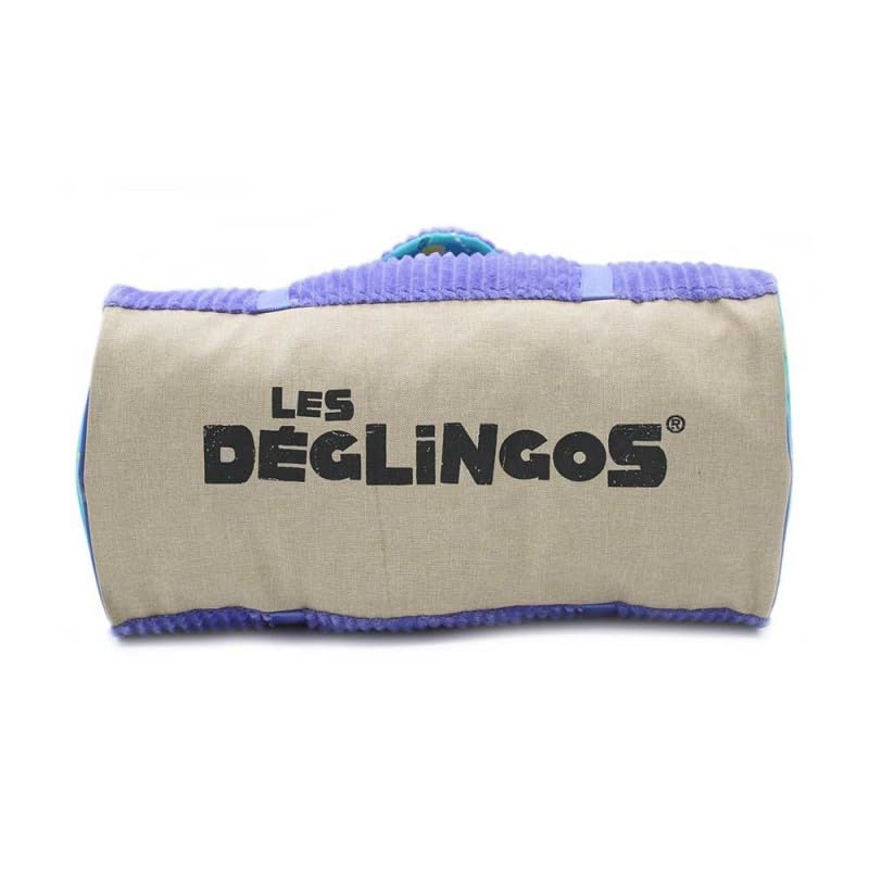Les Déglingos, Kiprocos Kiprocos The Zebra Weekend Bag, Baby Changing Bag and Travel, Unisex Kids, Purple, One Size, Purple - Image 4