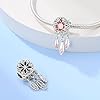YIXUAN Charms Attrape Rêves Fleurs Colorées Charm en argent 925 compatibles avec les bracelets Pandora, bijoux pour colliers, cadeaux d’anniversaire et de Noël pour femmes. #2
