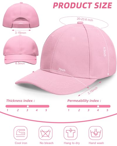 Image of Foaincore 36 Pack Blank Baseball Cap Bulk Adjustable Back Strap Sublimation Hats Plain Unisex Trucker Hat for Men Women