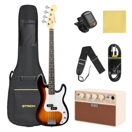 STRICH SPB-S10 P Bass - Juego de principiantes Sunburst