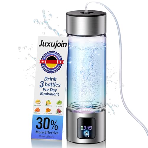 Upgrade 3-in-1 Hydrogen Water Bottle Generator with Display - Industry TOP - 24-Hour Hydrogen Lock |...