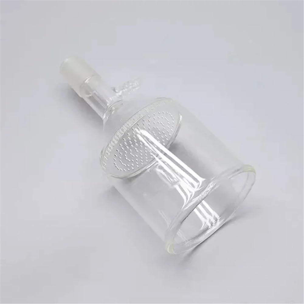 Cristalería de Laboratorio Embudo de vidrio de laboratorio con boca de succión lateral, puerto de molienda estándar de 30 ml a 1000 ml, n.° 24, 1 unidad(1000ml)