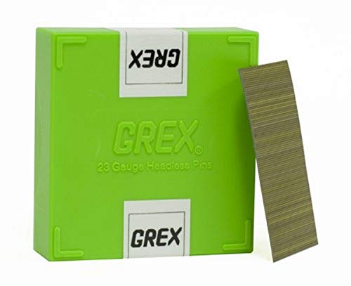 GREX P6/35L 23 Gauge 1-3/8-Inch Length Headless Pins (10,000 per box)