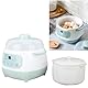 Slow Cooker, Gesund und Sicher, 1 L Keramik-Slow Cooker, Einfach zu Transportieren und Aufzubewahren, Kochtopf, Gleichmäßige, Effiziente Heizung, Schmortopf Zum Schmoren