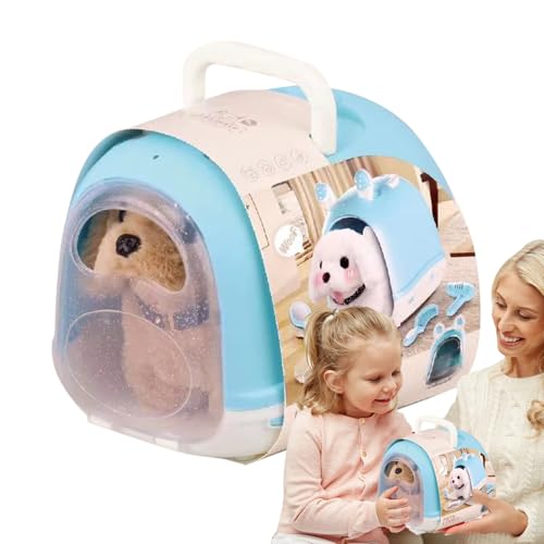 Jouets en peluche interactifs créatifs pour amuser votre chien au salon durant vos absences
