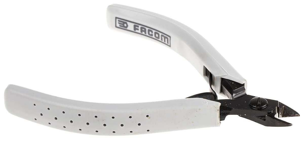 FACOM 406.8MT - Alicates De Corte Diagonal Fino Micro-Tech 110 Mm