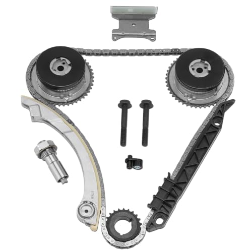 Timing Chain Kit w/VVT Compatible with GM Ecotec L4 2.2L 2.4L