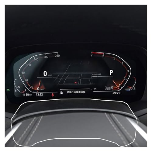 Protecteur d'écran tactile verre trempé navigation BMW X5 G05