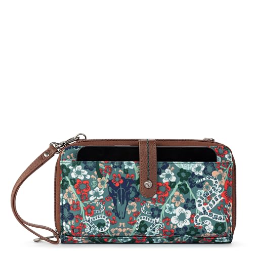 Image of Sakroots Smartphone Crossbody Purse - Women's Cellphone Bag & Wallet For Everyday - Convertible Wristlet With Zipper