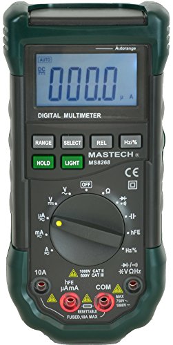 Tekpower Mastech Ms8268 Digital Ac/Dc Auto/Manual Range Digital Multimeter Meter #TOP4