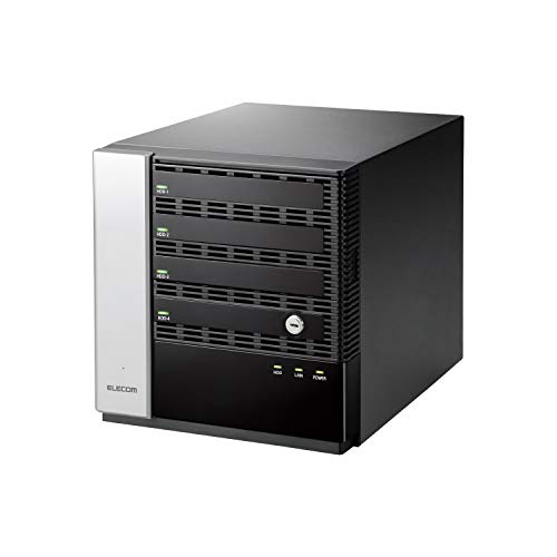 【ジャンク】ELECOM NSB-75S4T4DW6 NAS 本体 4ベイ Amazon | エレコム NAS 4TB 4ベイ(4TB×4台) Windows Storage Sever