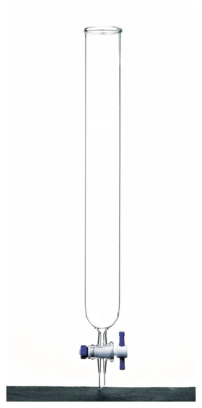 ISKO Borosilicate glass chromatography column with ptfe stopcock (1 pc.) (OD 15MM X LENGTH 30CM)