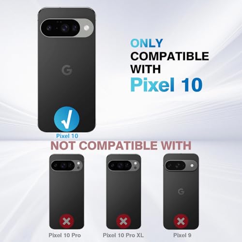 Taneny Silicone Case for Google Pixel 10, Durable and Stylish Drop Tested Soft Silicone Gel Rubber Slim Fit Shockproof Protection Phone Cover for Pixel 10, Blue - image 2