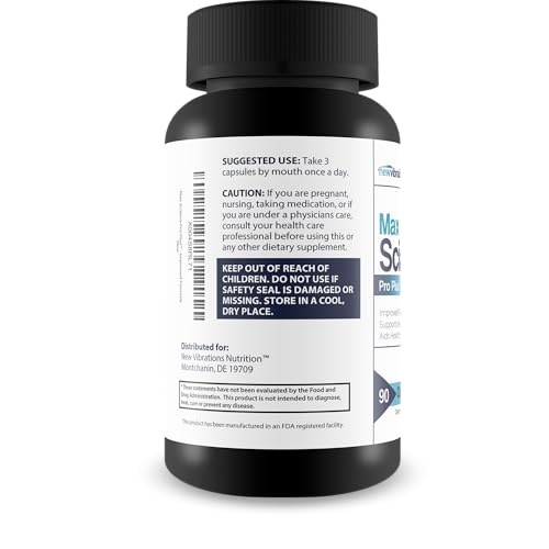 New Vibrations Nutrition 2381MSP-NV Sciatica Supplement