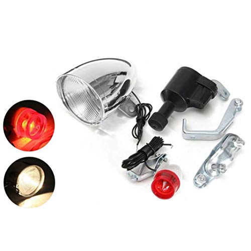 Lucky Direct Bike Front Tail Light Set Cycling Equipment Bike Light 3W 6V