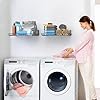 EZ Shelf Expandable Laundry Room Shelving Kit, Wall Mount, White - View #5