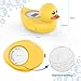 Baby Bath Thermometer Famidoc FDTH-V0-22 Water Temperature Test Floating on Water and Room Digital Bath tub Thermometers Duck Bath Thermometer Baby Safety New Upgraded